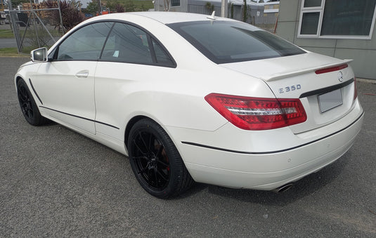 MERCEDES BENZ E CLASS Mercedes Benz E350 (2011) on 18 inch BGW Aqua