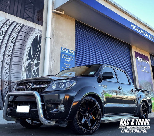 TOYOTA HILUX 2WD (5 STUD) Toyota Hilux 2WD on BGW Cartel