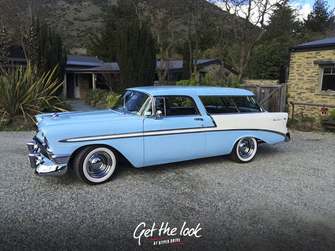 Chevrolet BelAir Nomad (1956) on Cragar Smoothie