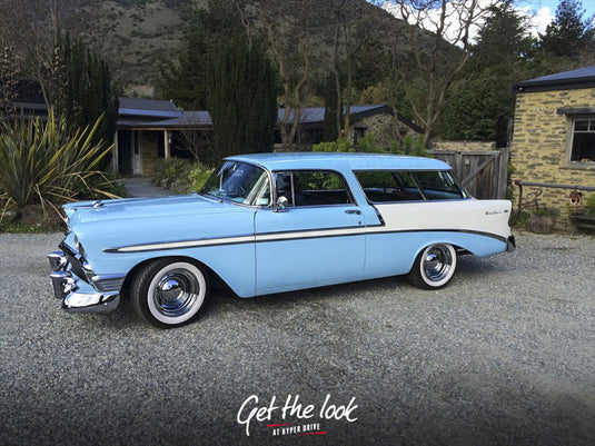 Chevrolet BelAir Nomad (1956) on Cragar Smoothie