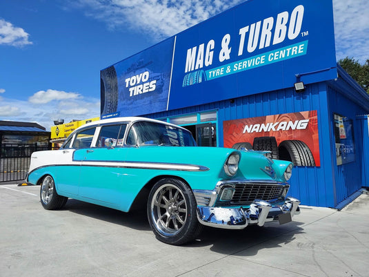 Chevrolet Bel Air (1956) on Ridler R650