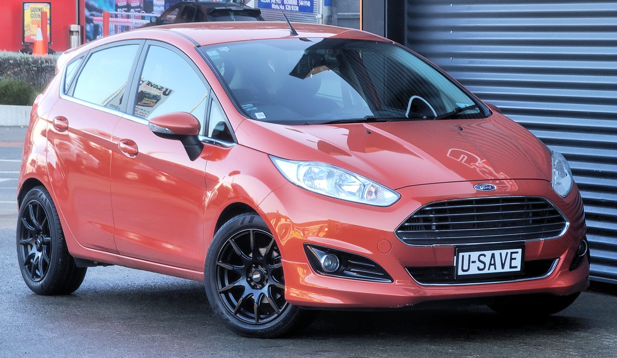 Ford Fiesta on BGW Ratchet – BG Marketing