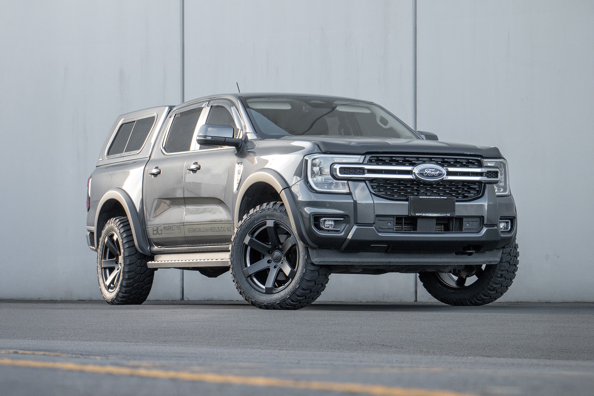 Ford Ranger (2023) on Covert RV6 with Tourador M/T Tyres – BG Marketing