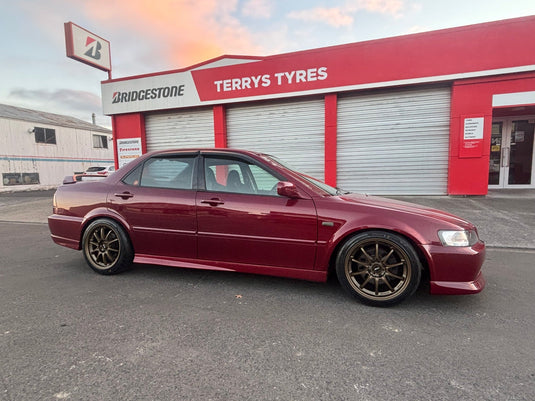 Honda Accord on BGW JD-10 wheels in Bronze, 17x7.5 ET35, fitted with 205/45R17 tyres