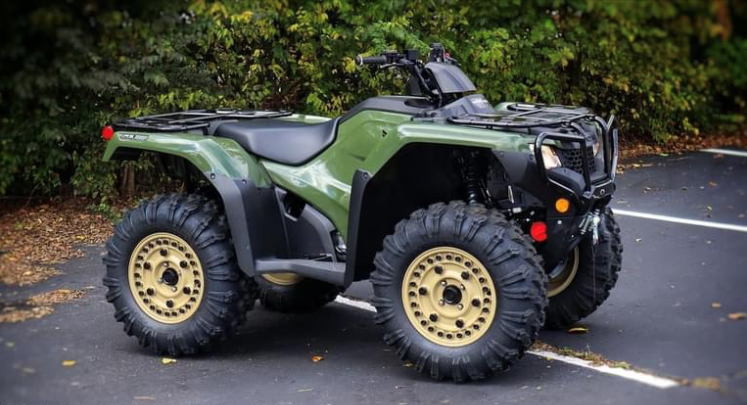 Honda Rancher ATV on Black Rhino Armory – BG Marketing