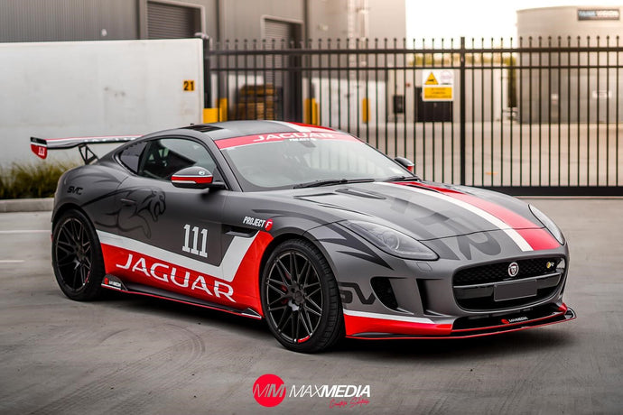 Jaguar F Type (2014) on Covert CV8