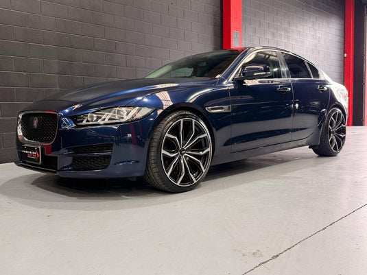 Jaguar XE (2017) on BGW Black Widow