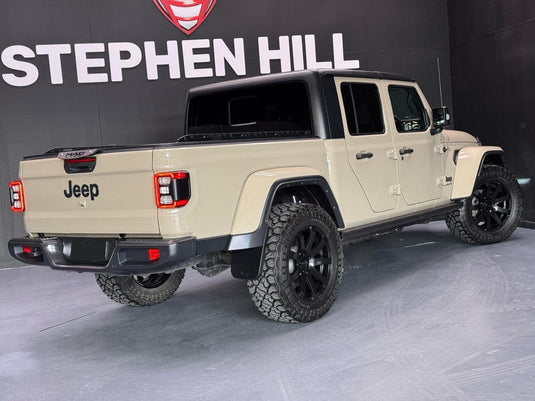 2023 Jeep Gladiator on Covert RV3 wheels in Matte Black 20x9