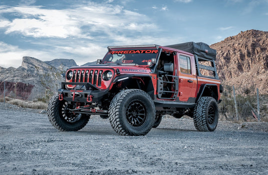 Jeep Gladiator on Black Rhino Raid