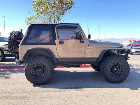 Jeep Wrangler TJ on Black Rhino Barrage