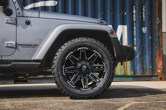 Jeep Wrangler on American Truxx Boom