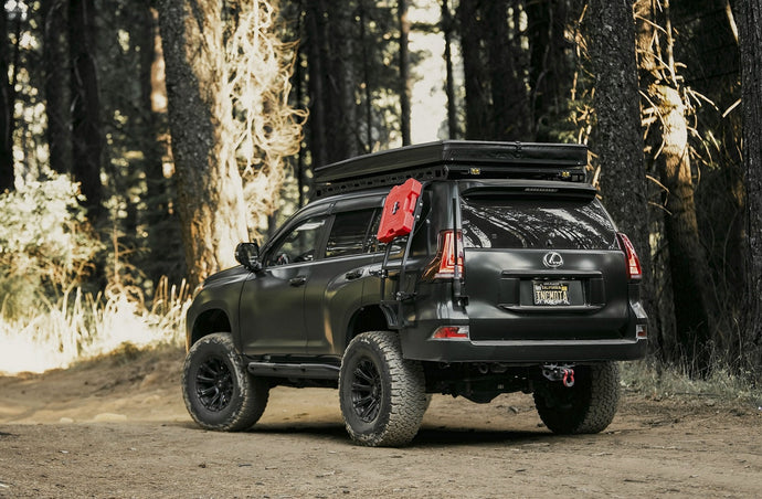 Lexus GX460 (2022) on Black Rhino Diamondback