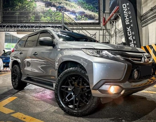 Mitsubishi Pajero Sport on Black Rhino Ridge