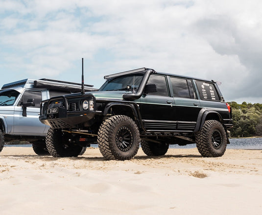 Nissan Patrol GQ Y60 1997 fitted with ROH Zullo alloy wheels