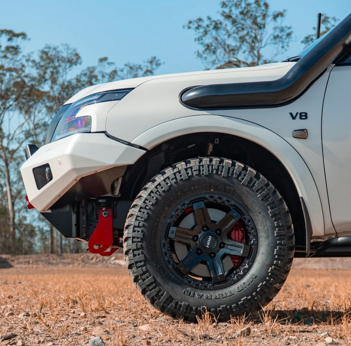 Nissan Patrol Y62 (2024) on ROH Rock 6 – BG Marketing