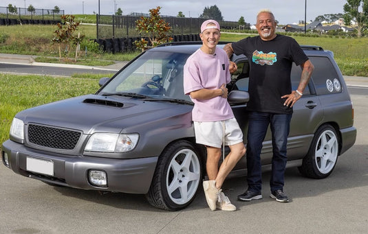 Subaru Forester (2000) on BGW R5 with Tri-Ace Racing Kings