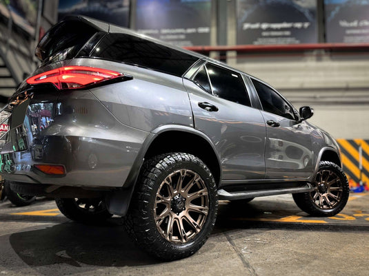 Toyota Fortuner (2024) on Black Rhino Diamondback