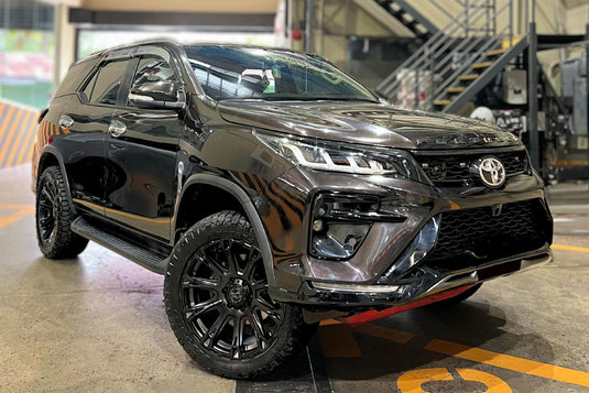 Toyota Fortuner (2024) on Black Rhino Diamondback