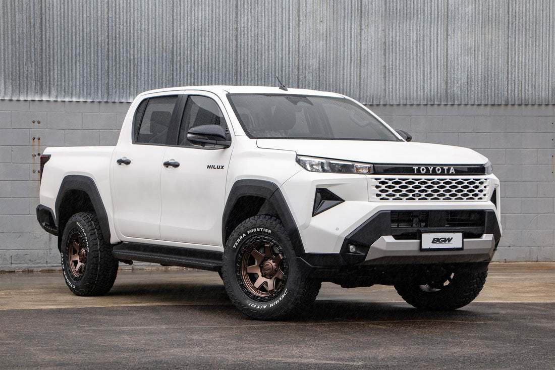 2026 Toyota Hilux on BGW Atlas alloy wheels