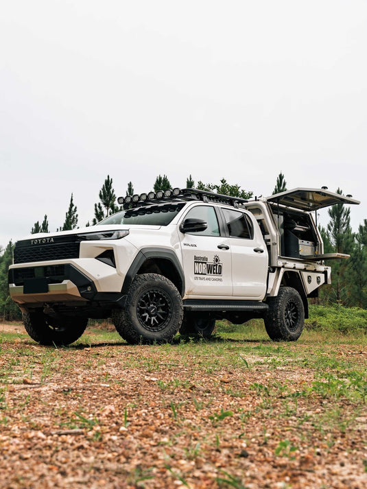 2026 Toyota Hilux on ROH Raid alloy wheels
