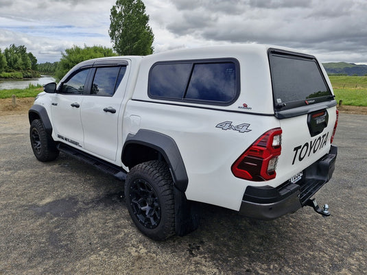 Toyota Hilux SR5 Cruiser on Black Rhino Overland