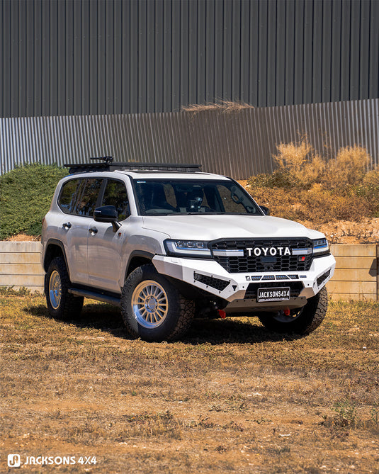 2026 Toyota Land Cruiser 300 Series fitted with ROH Apollo alloy wheels in Silver finish