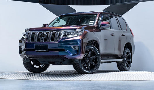 Toyota Land Cruiser Prado (2017) on Covert RV2 with Delium Terra Raider MT
