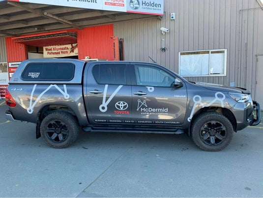 TOYOTA HILUX 4WD (6 STUD) Toyota Hilux on Black Rhino Wanaka