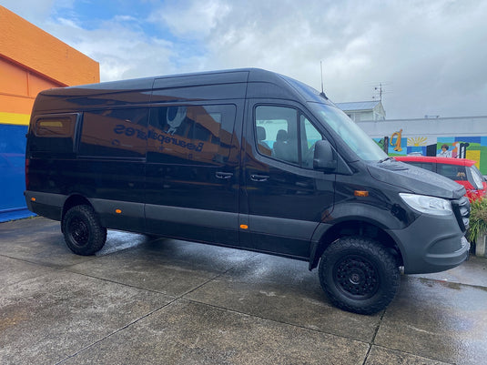MERCEDES BENZ SPRINTER Mercedes Sprinter on Black Rhino Arsenal