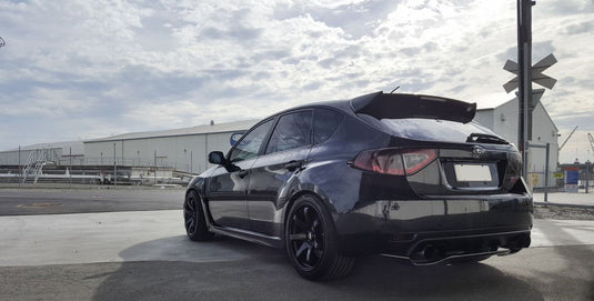 SUBARU IMPREZA / IMPREZA WRX Subaru Impreza on BGW Mayhem 18x9.5 et35