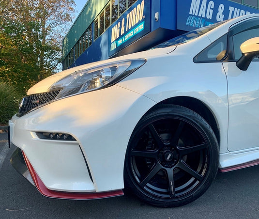 NISSAN NOTE Nissan Note Nismo lowered on 17