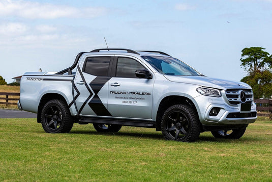 MERCEDES BENZ X CLASS Mercedes X-Class on BGW Cartel with AMP Tyres
