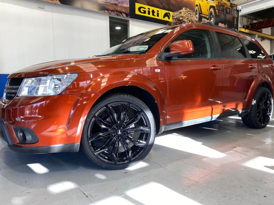 DODGE JOURNEY Dodge Journey on 22 inch BGW Black Widow