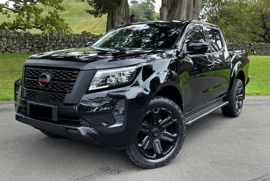 NISSAN NAVARA Nissan Navara STX on Black Rhino Wanaka