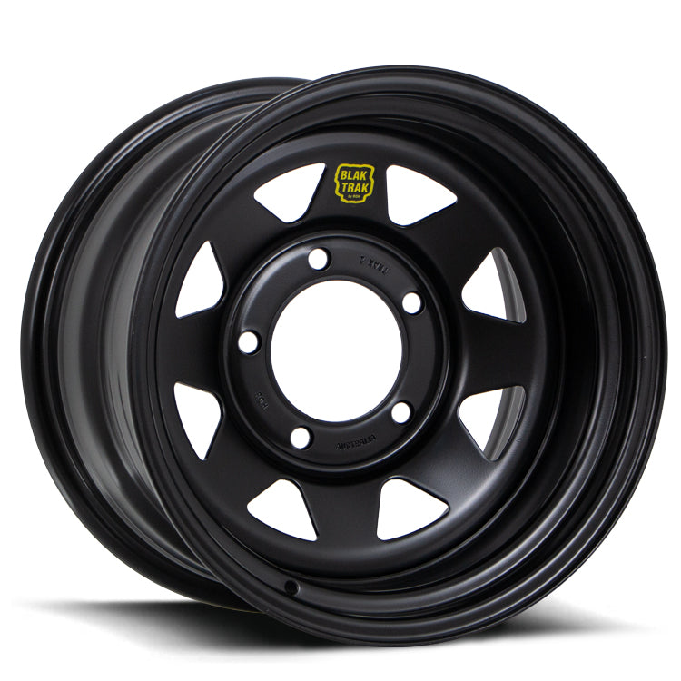 16 Inch Roh Rims ROH BLACK TRAK Steel Wheels Matt Black | Mine Site Approved 4x4 Truck ...