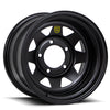 ROH Steel Wheels BLACK TRAK Matt Black