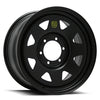 ROH Steel Wheels BLACK TRAK Matt Black
