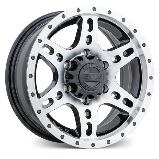 BGW DELTA Gloss Black w/Machined Face