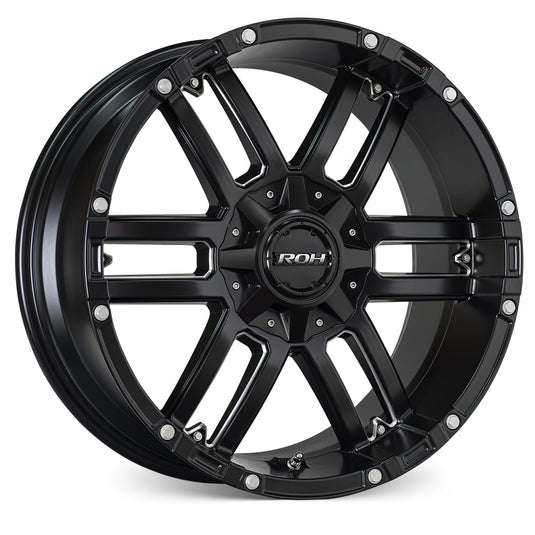 ROH Alloy Wheels PATRIOT Matt Black