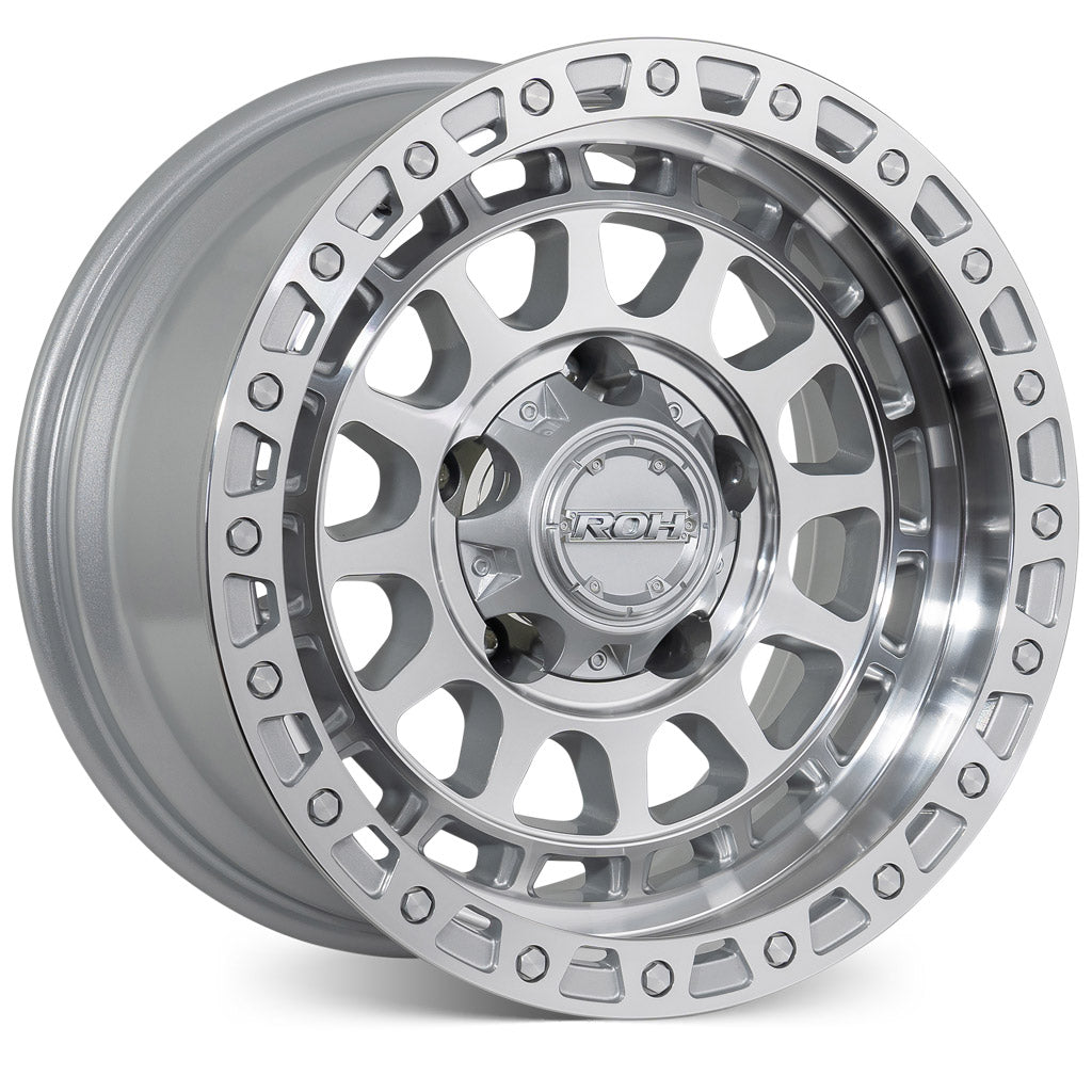 16 Inch Roh Rims ROH Alloy Wheels ASSAULT Silver w/Machined Face – BG Marketing
