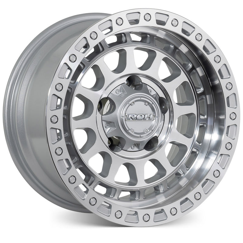 ROH Alloy Wheels ASSAULT Silver w/Machined Face