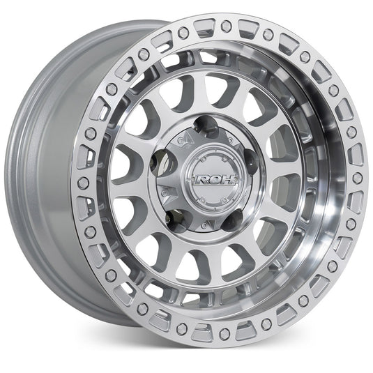 ROH Alloy Wheels ASSAULT Silver w/Machined Face