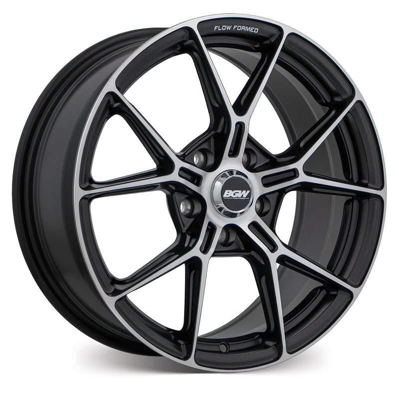 BGW RITZ Satin Black w/Machined Face & Milled Words