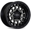 ROH Alloy Wheels ASSAULT Matt Black w/Machined Face & Dark Tint