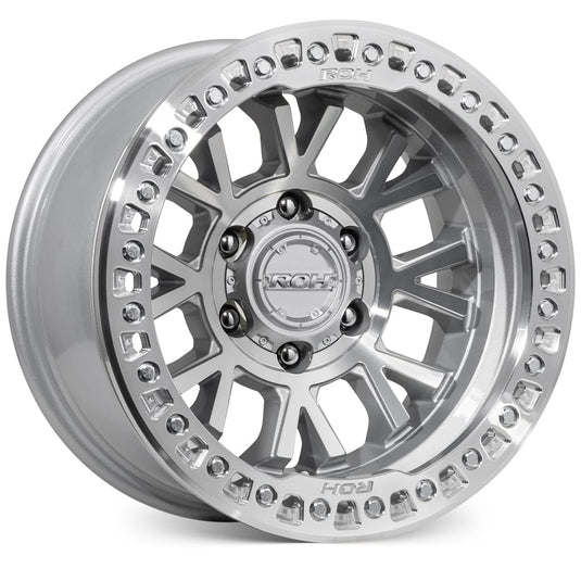 ROH Alloy Wheels BL01 Silver w/Machined Face