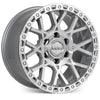 ROH Alloy Wheels CRAWLER Silver w/Machined Face