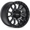 ROH Alloy Wheels RAID Matt Gunmetal w/Matt Black Rim Edge