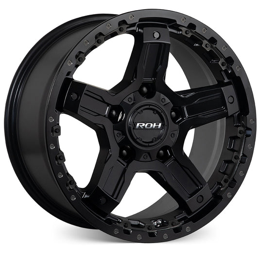 ROH Alloy Wheels ROCK 5 Matt Black