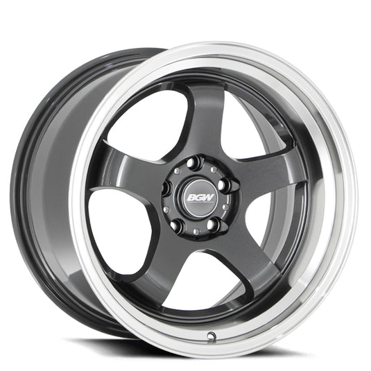 BGW EBISU Gloss Gunmetal w/Machined Lip