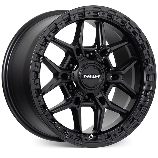 ROH Alloy Wheels AXE Matt Black